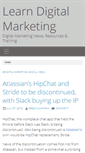 Mobile Screenshot of learn-digital-marketing.com