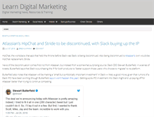 Tablet Screenshot of learn-digital-marketing.com